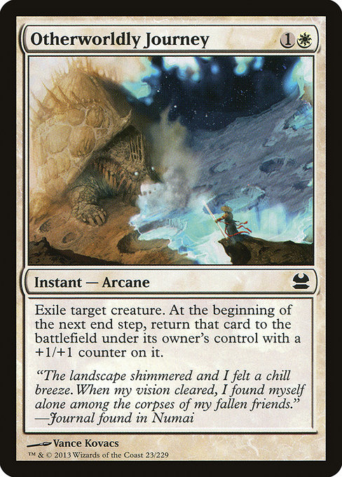 Magic the Gathering Card - Otherworldly Journey - MTG Circle