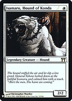 Magic the Gathering Card - Isamaru, Hound of Konda - MTG Circle