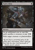 Magic the Gathering Card - Eaten Alive - MTG Circle