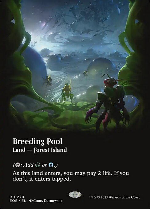 Magic the Gathering Card - Breeding Pool - MTG Circle