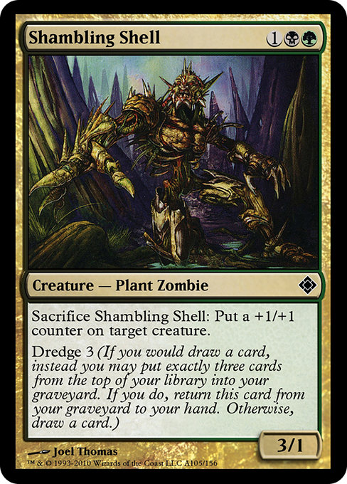 Magic the Gathering Card - Shambling Shell - MTG Circle