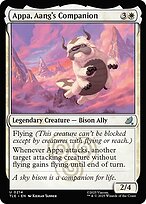 Magic the Gathering Card - Appa, Aang's Companion - MTG Circle