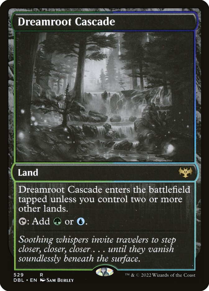 Magic the Gathering Card - Dreamroot Cascade - MTG Circle