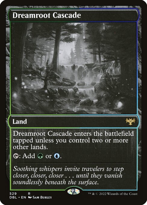 Magic the Gathering Card - Dreamroot Cascade - MTG Circle