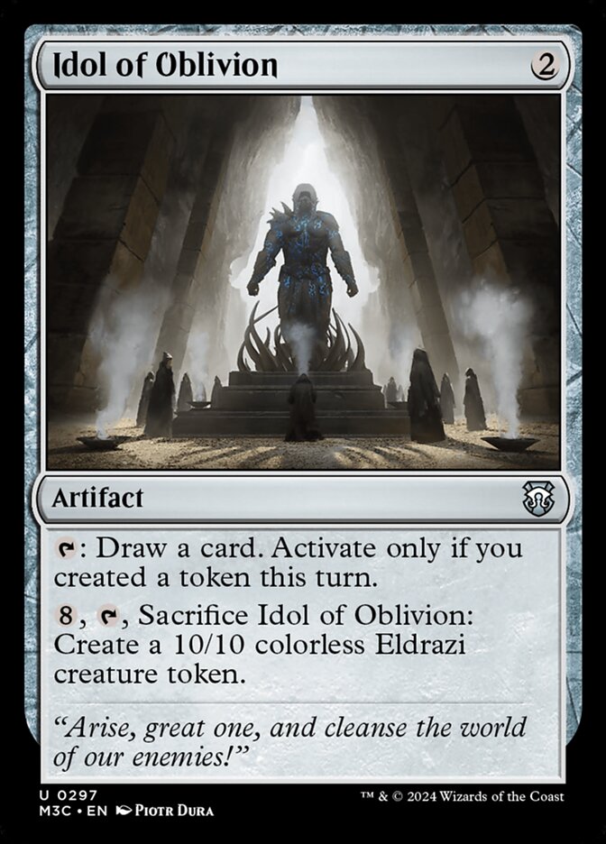 Magic the Gathering Card - Idol of Oblivion - MTG Circle