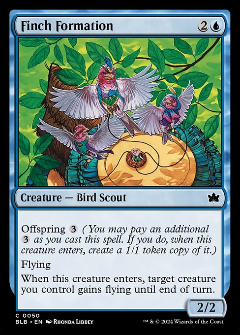 Magic the Gathering Card - Finch Formation - MTG Circle
