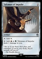 Magic the Gathering Card - Talisman of Impulse - MTG Circle