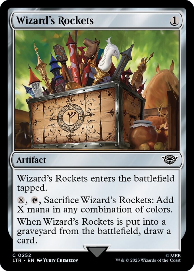 Magic the Gathering Card - Wizard's Rockets - MTG Circle