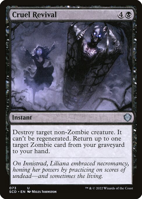 Magic the Gathering Card - Cruel Revival - MTG Circle