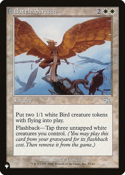 Magic the Gathering Card - Battle Screech - MTG Circle