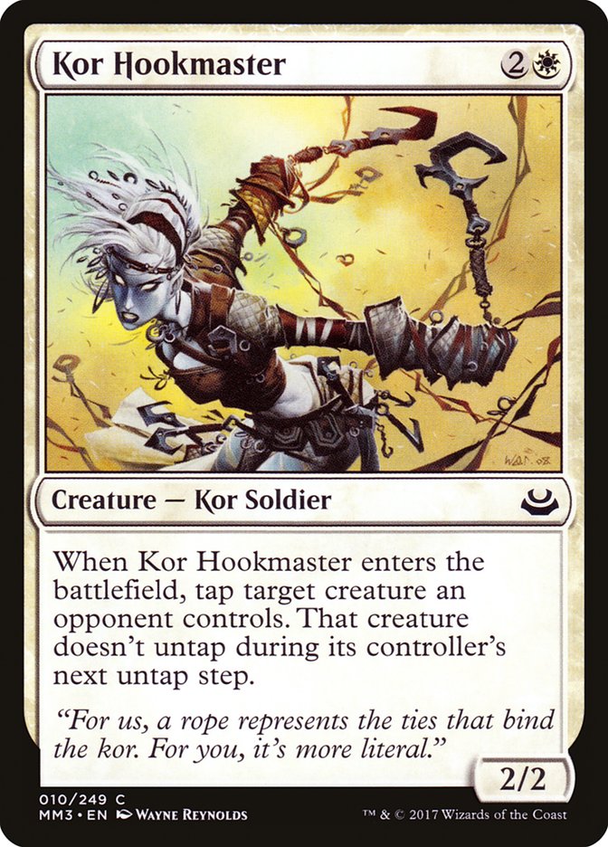 Magic the Gathering Card - Kor Hookmaster - MTG Circle