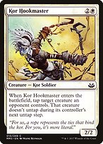 Magic the Gathering Card - Kor Hookmaster - MTG Circle