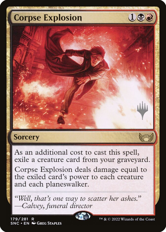 Magic the Gathering Card - Corpse Explosion - MTG Circle