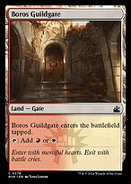 Magic the Gathering Card - Boros Guildgate - MTG Circle