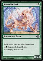 Magic the Gathering Card - Krosan Warchief - MTG Circle