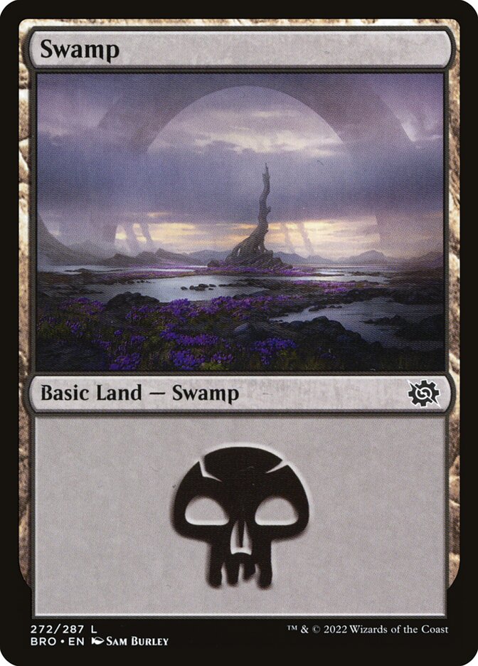 Magic the Gathering Card - Swamp - MTG Circle