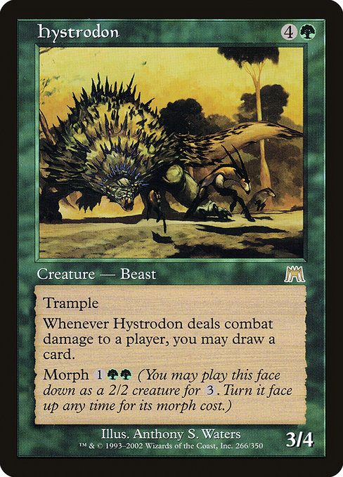 Magic the Gathering Card - Hystrodon - MTG Circle