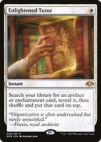 Magic the Gathering Card - Enlightened Tutor - MTG Circle