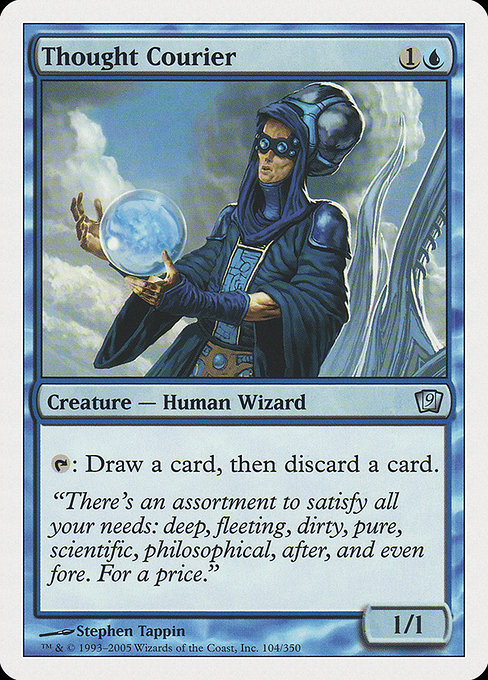 Magic the Gathering Card - Thought Courier - MTG Circle