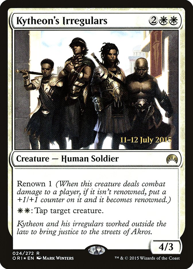 Magic the Gathering Card - Kytheon's Irregulars - MTG Circle
