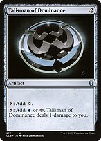 Magic the Gathering Card - Talisman of Dominance - MTG Circle