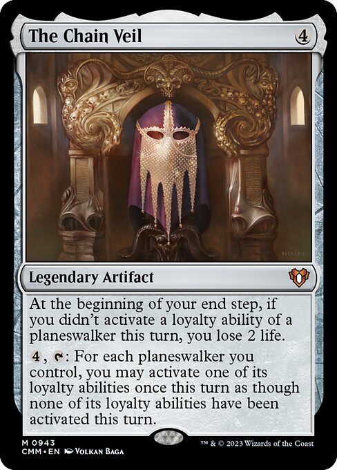 Magic the Gathering Card - The Chain Veil - MTG Circle