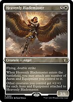 Magic the Gathering Card - Heavenly Blademaster - MTG Circle