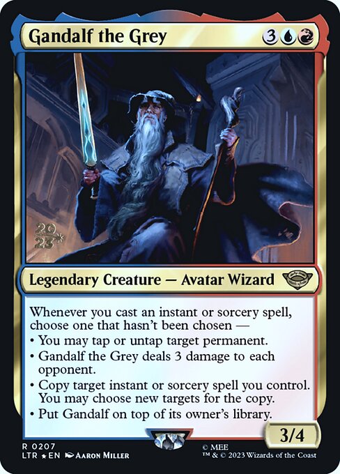 Magic the Gathering Card - Gandalf the Grey - MTG Circle