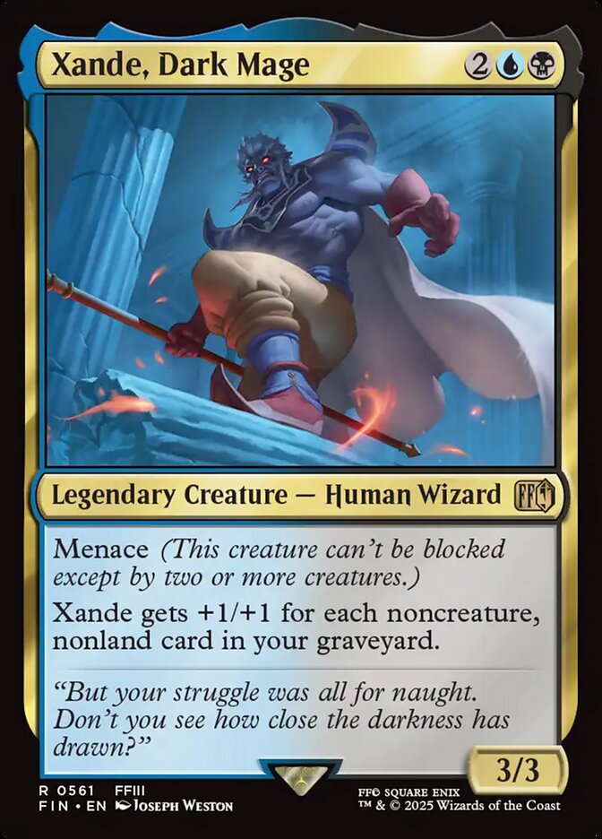 Magic the Gathering Card - Xande, Dark Mage - MTG Circle