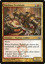 Magic the Gathering Card - Viashino Firstblade - MTG Circle