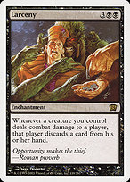 Magic the Gathering Card - Larceny - MTG Circle