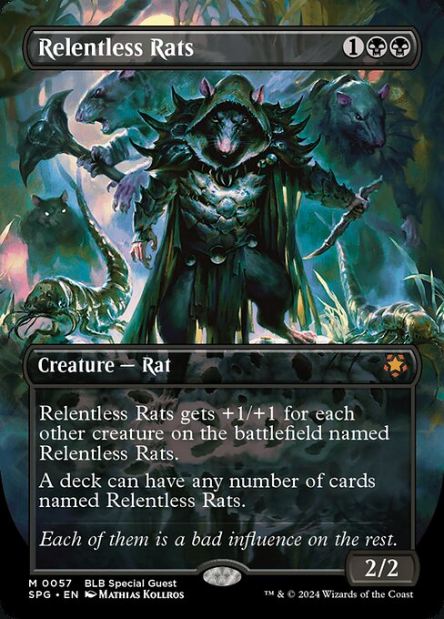 Magic the Gathering Card - Relentless Rats - MTG Circle