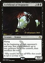 Magic the Gathering Card - Archfiend of Depravity - MTG Circle