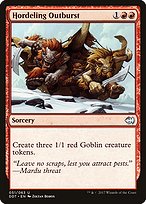 Magic the Gathering Card - Hordeling Outburst - MTG Circle