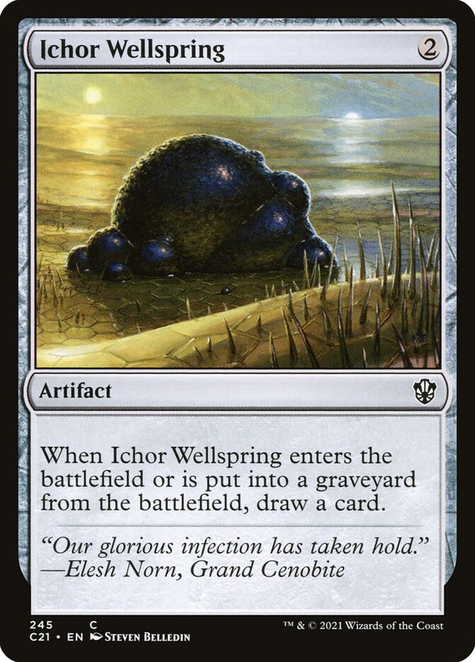 Magic the Gathering Card - Ichor Wellspring - MTG Circle