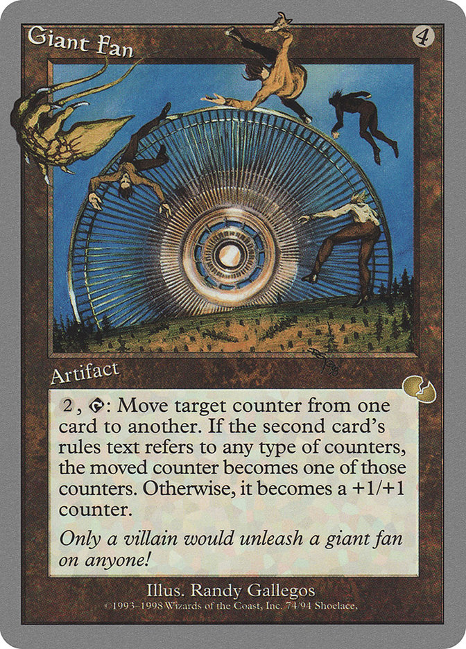 Magic the Gathering Card - Giant Fan - MTG Circle