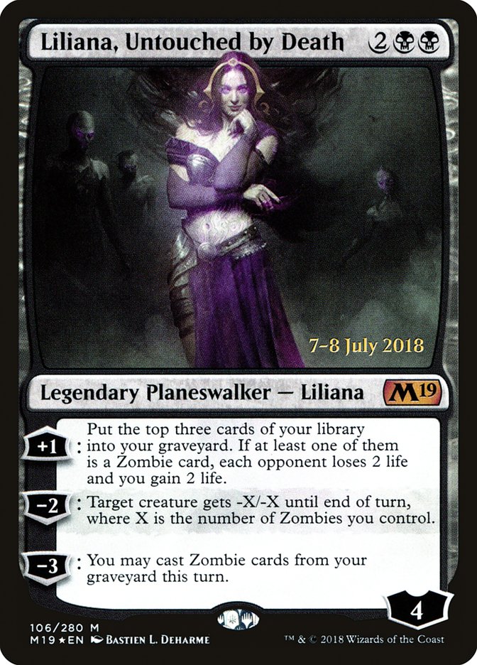 Magic the Gathering Card - Liliana, Untouched by Death - MTG Circle