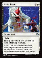 Magic the Gathering Card - Static Snare - MTG Circle