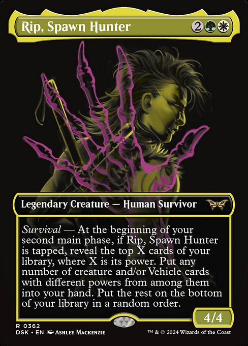 Magic the Gathering Card - Rip, Spawn Hunter - MTG Circle