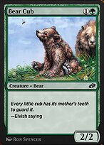 Magic the Gathering Card - Bear Cub - MTG Circle