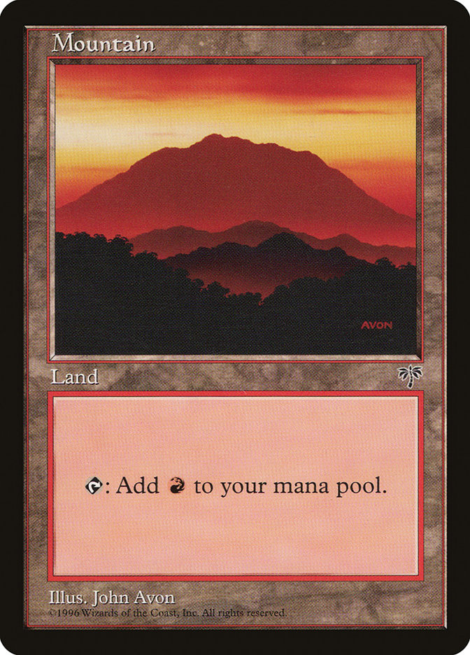 Magic the Gathering Card - Mountain - MTG Circle