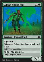 Magic the Gathering Card - Sylvan Shepherd - MTG Circle