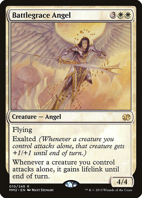 Magic the Gathering Card - Battlegrace Angel - MTG Circle