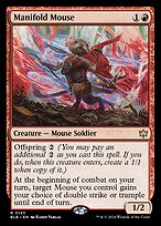 Magic the Gathering Card - Manifold Mouse - MTG Circle