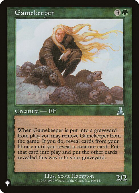 Magic the Gathering Card - Gamekeeper - MTG Circle