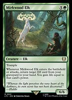 Magic the Gathering Card - Mirkwood Elk - MTG Circle