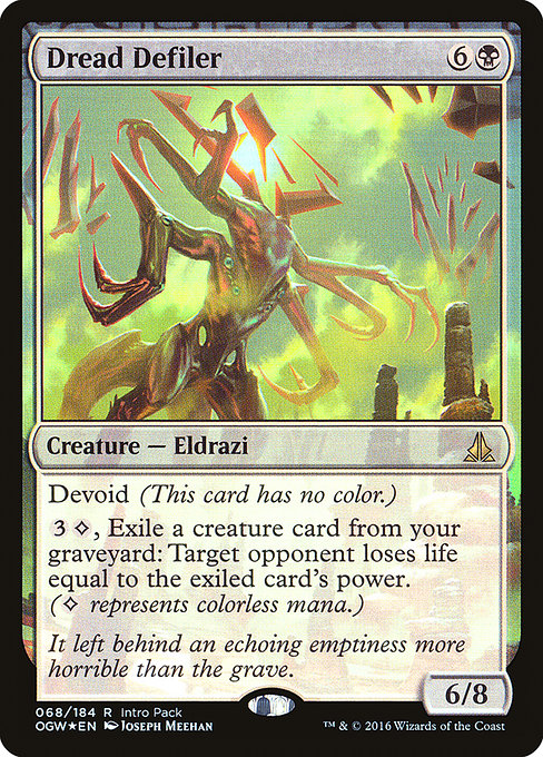 Magic the Gathering Card - Dread Defiler - MTG Circle