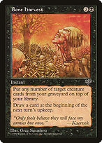 Magic the Gathering Card - Bone Harvest - MTG Circle