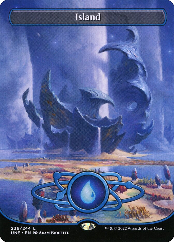 Magic the Gathering Card - Island - MTG Circle