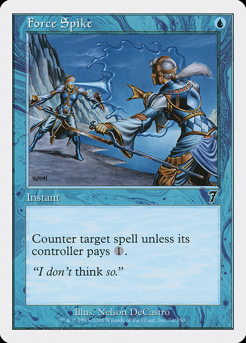 Magic the Gathering Card - Force Spike - MTG Circle